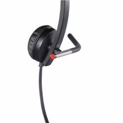 Logitech H650E Casque Arceau Noir, Argent (981-000519) - Vue supplémentaire 3
