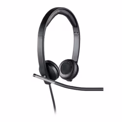 Logitech H650E Casque Arceau Noir, Argent (981-000519) - Vue supplémentaire 5