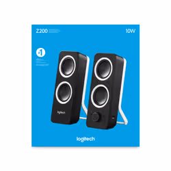 Logitech Haut-parleurs stéréo Z200 Son stéréo riche (980-000810) - Vue supplémentaire 6