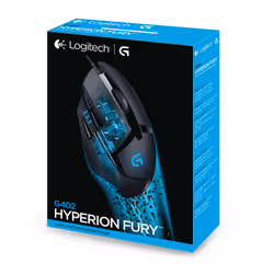 Logitech G G402 Hyperion Fury Ratón para gaming ultrarrápido FPS - Vue supplémentaire 7