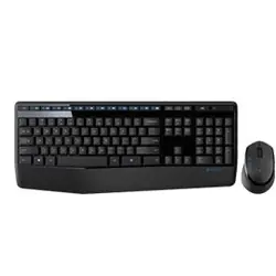 Logitech 920-006489 clavier Souris incluse Universel RF sans fil QWERTY Anglais Noir