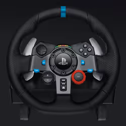 Logitech G G29 Noir USB 2.0 Volant + pédales Analogique Playstation 3, PlayStation 4 (941-000112) - Vue supplémentaire 5