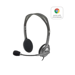 Logitech H111 Casque Avec fil Arceau Bureau/Centre d'appels Gris