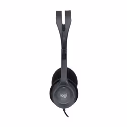 Logitech H111 Casque Avec fil Arceau Bureau/Centre d'appels Gris - Vue supplémentaire 5