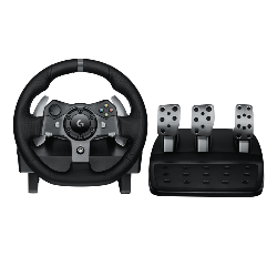 Logitech G G920 Noir USB 2.0 Volant + pédales Analogique/Numérique PC, Xbox One (941-000123)