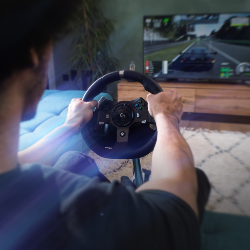 Logitech G G920 Noir USB 2.0 Volant + pédales Analogique/Numérique PC, Xbox One (941-000123)