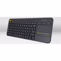 Logitech K400 Plus Tv clavier RF sans fil QWERTZ Allemand Noir - Vue supplémentaire 5