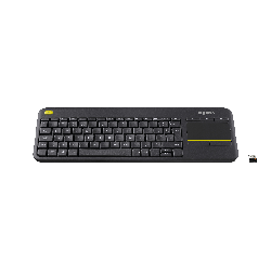 Logitech K400 Plus clavier RF sans fil AZERTY Français Noir (920-007129)