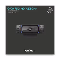 Logitech C920 HD Pro webcam 15 MP USB 2.0 Noir (960-001055) - Vue supplémentaire 15