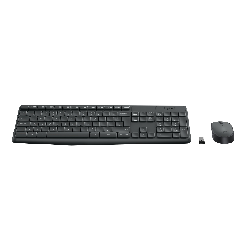 Logitech MK235 Wireless Keyboard and Mouse Combo clavier USB AZERTY Français Gris