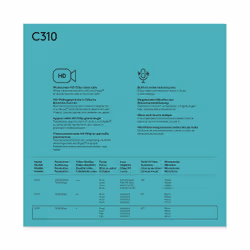 Logitech C310 webcam (960-001065) - Vue supplémentaire 12