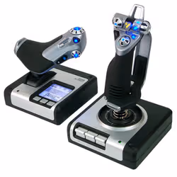 Logitech X52 Flight Control System Joystick (945-000006) - Vue supplémentaire 2
