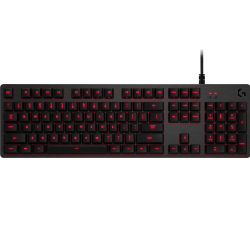 Logitech G G413 Mechanical Gaming Keyboard clavier USB AZERTY Français Charbon