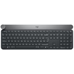 Logitech Craft clavier RF sans fil + Bluetooth AZERTY Français Noir, Gris (920-008497)