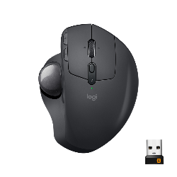 Logitech MX Ergo souris Droitier RF Sans fil + Bluetooth Trackball 440 DPI (910-005179)