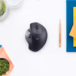 Logitech MX Ergo souris Droitier RF Sans fil + Bluetooth Trackball 440 DPI (910-005179) - Vue supplémentaire 8