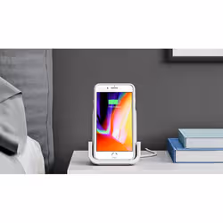 Logitech POWERED Wireless Charging Stand Smartphone Blanc Secteur Recharge sans fil Intérieure - Vue supplémentaire 8