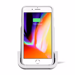 Logitech POWERED Wireless Charging Stand Smartphone Blanc Secteur Recharge sans fil Intérieure - Vue supplémentaire 2