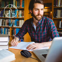 Logitech B110 Silent - BLACK - EMEA (910-005508) - Vue supplémentaire 2