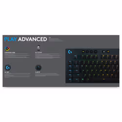 Logitech G G815 Clavier gaming mécanique LIGHTSYNC RVB - Vue supplémentaire 10