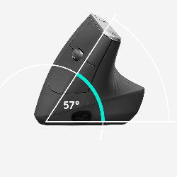 Logitech Souris ergonomique avancée MX Vertical (910-005448)