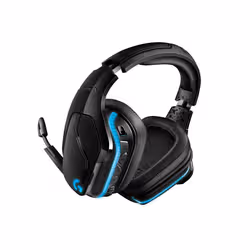 Logitech G G935 Casque gaming sans fil LIGHTSYNC avec son surround 7.1 (981-000744) - Vue supplémentaire 2