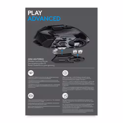 Logitech G G502 Ratón inalámbrico para gaming LIGHTSPEED (910-005568) - Vue supplémentaire 13