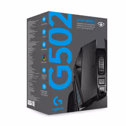Logitech G G502 Ratón inalámbrico para gaming LIGHTSPEED (910-005568) - Vue supplémentaire 9