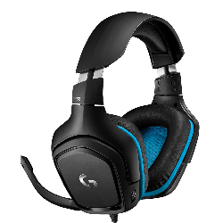 Logitech G G432 7.1 Surround Sound Wired Gaming Headset (981-000770)