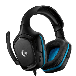Logitech G G432 7.1 Surround Sound Wired Gaming Headset (981-000770)