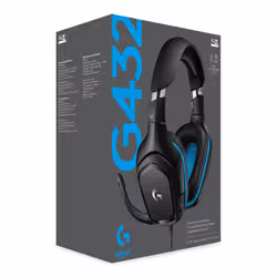Logitech G G432 7.1 Surround Sound Wired Gaming Headset (981-000770) - Vue supplémentaire 6