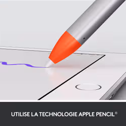 Logitech Crayon stylet 20 g Orange, Argent - Vue supplémentaire 3