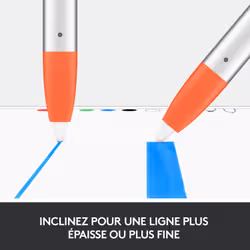 Logitech Crayon stylet 20 g Orange, Argent - Vue supplémentaire 5