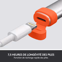 Logitech Crayon stylet 20 g Orange, Argent - Vue supplémentaire 6