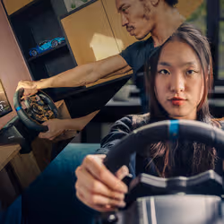 Logitech G G923 Racing Wheel and Pedals for PS5, PS4 and PC Noir USB Volant + pédales PC, PlayStation 4 - Vue supplémentaire 3