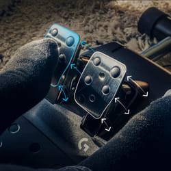 Logitech G G923 Racing Wheel and Pedals for PS5, PS4 and PC Noir USB Volant + pédales PC, PlayStation 4
