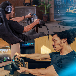 Logitech G G923 Racing Wheel and Pedals for Xbox X|S, Xbox One and PC Noir USB Volant + pédales PC, Xbox 360
