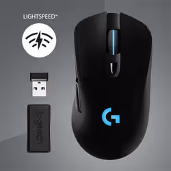 Logitech G G703 Ratón HLIGHTSPEED inalámbrico para gaming Con sensor HERO - Vue supplémentaire 8