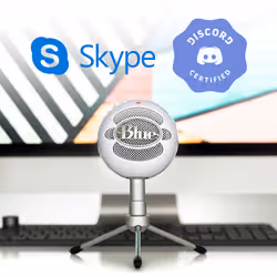 Blue Microphones Snowball iCE Blanc Microphone de table - Vue supplémentaire 5