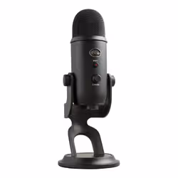 Blue Microphones Blue Yeti USB Mic Noir Microphone de table