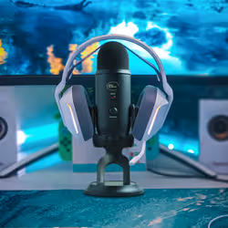 Blue Microphones Blue Yeti USB Mic Noir Microphone de table - Vue supplémentaire 5