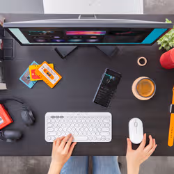 Logitech Souris sans fil Pebble M350 - Vue supplémentaire 2