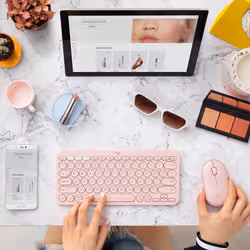 Logitech Souris sans fil Pebble M350 - Vue supplémentaire 2