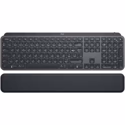Logitech MX Keys Advanced Wireless Illuminated Keyboard clavier RF sans fil + Bluetooth AZERTY Français Graphite - Vue supplémentaire 4