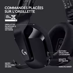 Logitech G G733 wireless gaming - Vue supplémentaire 10