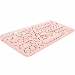 Logitech K380 Multi-Device clavier Bluetooth QWERTZ Allemand Rose - Vue supplémentaire 2