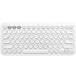 Logitech K380 Multi-Device clavier Bluetooth QWERTZ Allemand Blanc
