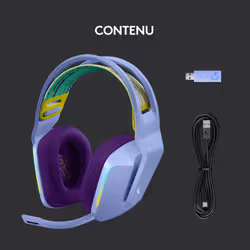 Logitech G G733 wireless gaming - Vue supplémentaire 12