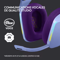 Logitech G G733 wireless gaming - Vue supplémentaire 15