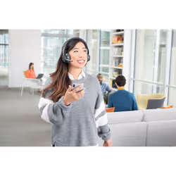 Logitech Zone Casque Sans fil Arceau Bureau/Centre d'appels Bluetooth Graphite - Vue supplémentaire 10